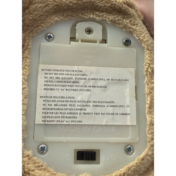 Mills Gondolomio Plush Dog O Sole Mio 11” Italian Gondolier Sings Tested Works - Picture 8 of 8